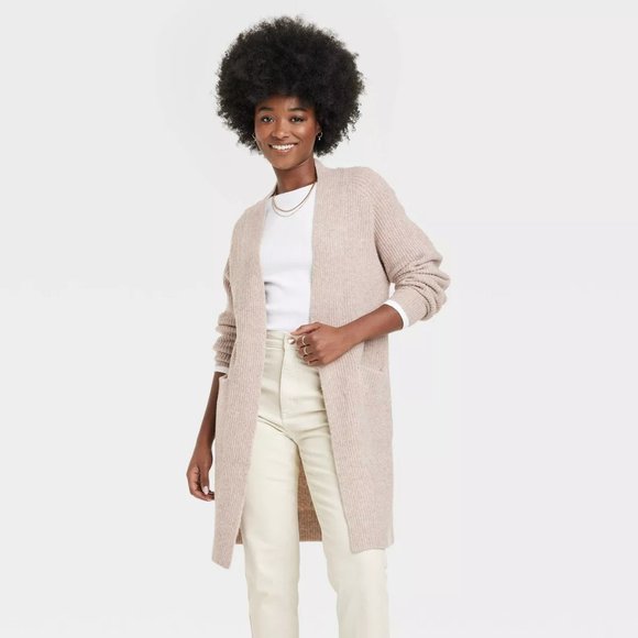 Universal Thread™ Sweaters - Women's Cashmere-Like Long Layering Cardigan - Universal Thread™
